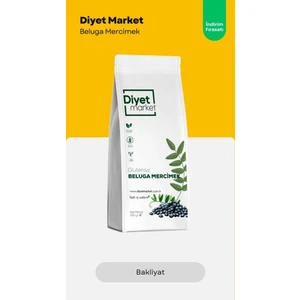 Diyet Market Beluga Mercimeği 250GR