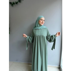 Yüsra Collection Papatya Nakışlı Liza Elbise