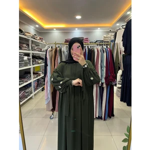 Yüsra Collection Papatya Nakışlı Liza Elbise