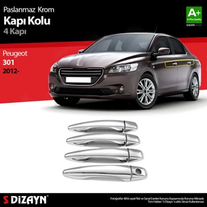 Peugeot 301 Krom Kapı Kolu 4 Kapı 2012-2017