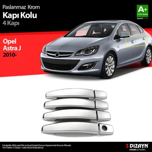 Opel Astra J Krom Kapı Kolu 4 Kapı 2012-2022 A+Kalite