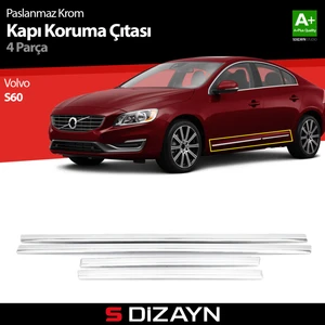 Volvo S 60 SD Kapı Koruma Çıtası Krom 2013-2018