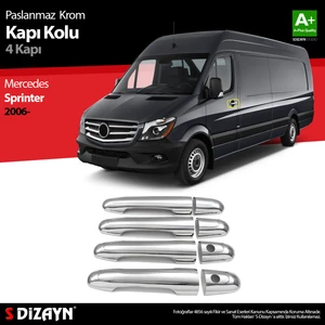 Mercedes Sprinter W906 Krom Kapı Kolu 4 Kapı 2006-2013
