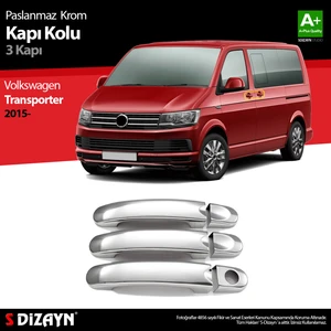 VW T6 Transporter Krom Kapı Kolu 3 Kapı 2015-2019