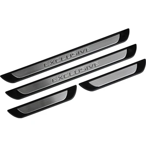 Hyundai i20 Krom Kapı Eşik Koruması Exclusive Line 2014-2020 4 Parça
