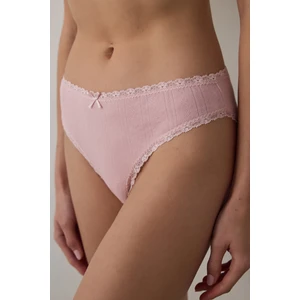 Pembe Pointel Slip Külot