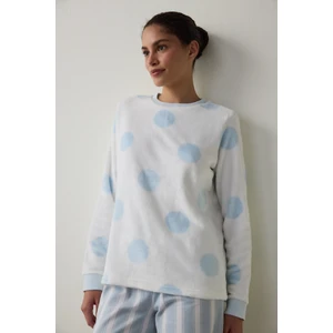 Gardenya Magic Puantiyeli  Pijama Üstü