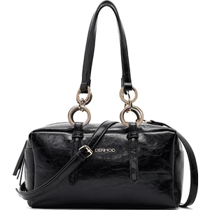 Kadın Siyah Uzun Askılı Omuz Çantası 25WBD255618