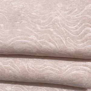 Koltuk Çekyat Örtüsü Kaymaz Tabanlı Süngerli Kadife Kumaş Şampanya Gofraj Baskı