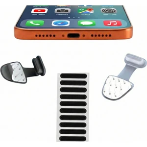 iPhone 17 Pro Max, 10, Adet  Hoparlör' Toz Önleyici Sticker, Apple, 2 ,adet Yapışkanlı Typc Tıpa