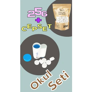 Sıkıştırılmış Mendil Okul Seti 256 + Cepset