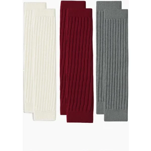 3 Çift Basic Kalın Pamuk Karışımlı Tozluk