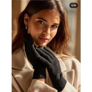 Eleven Markets Siyah Kışlık Tiriko Kadın Eldiven Siyah Eldiven