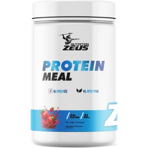Proteın Meal Öğün Tozu Zeus Nutrition 400GR-ÇILEK-SHAKER