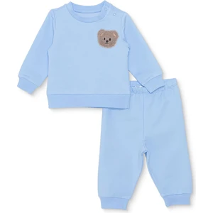 Hellobaby Erkek Bebek Yenidoğan Sweatshirt-Patiksiz Alt Iki Iplik Bisiklet Yaka Uzun Kol Ribanalı Paça