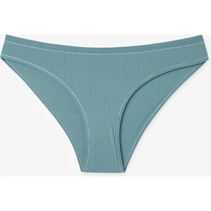 Koyu Gri Essentials Normal Bel Slip Külot