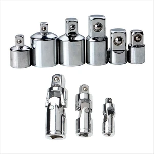 6pcs Ratchet Anahtar Soketi Dönüştürücü Kılıf Kafaları Evrensel Dönüşüm Adaptörü ile Adaptör (Yurt Dışından)