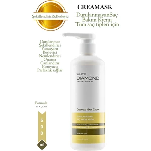 White Diamond Nemlendirici Yumuşatıcı Şekillendirici Durulanmayan Saç Bakım Kremi 500 ml