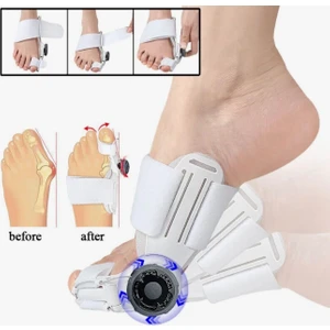  Halluks Ayak Baş Parmak Çıkıntısı Tedavisi Kemik Düzeltici Ayarlı Gece Ateli Aparat