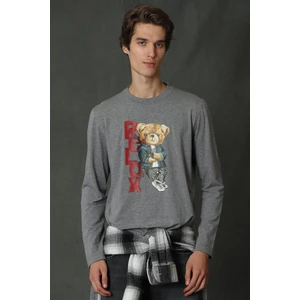 Domınıc Erkek Uzun Kol Tişört