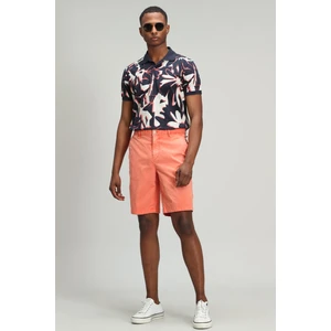 Zegler Spor Erkek Chino Şort Slim Fit Mavi