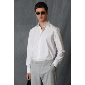 Nagoya Erkek Smart Gömlek Comfort Slim Fit Mavi