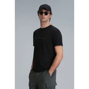 Gold Modern Grafik T- Shirt Siyah