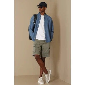 Marel Spor Erkek Chino Şort Slim Fit Bej