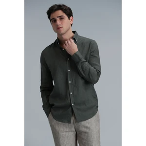 Pitaya Erkek Keten Gömlek Comfort Fit