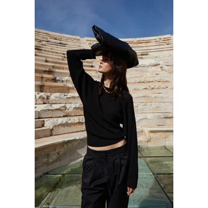 Garda Kadın Kazak Siyah