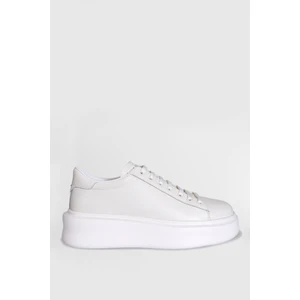 Gage Erkek Deri Sneaker Ayakkabı Siyah