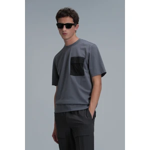 Lıam Modern Grafik T- Shirt Siyah