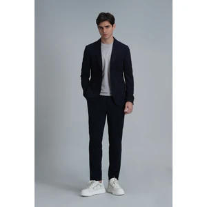 Simon Smart Erkek Chino Pantolon Slim Fit Siyah