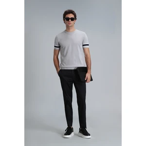 Plus Smart Erkek Chino Pantolon Slim Fit Siyah