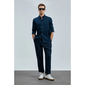 Pitaya Erkek Keten Gömlek Comfort Fit