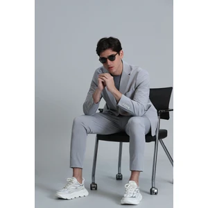 Alex Smart Erkek Chino Pantolon Slim Fit Siyah