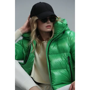 Sun Kaz Tüyü Kadın Mont Siyah