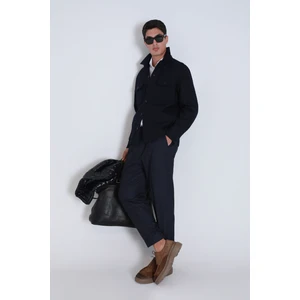 Barena Erkek Basic Gömlek Slim Fit Lacivert