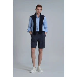 Curtıs Spor Erkek Chino Şort Slim Fit Lacivert