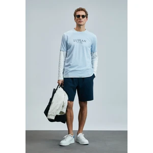 Moon Erkek Şort Eşofman Siyah