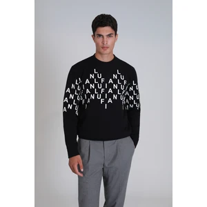 Rose Erkek Sweatshirt Siyah