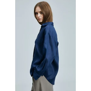 Barrı Kadın Keten Gömlek