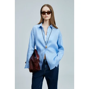 Barrı Kadın Keten Gömlek