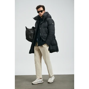 Vıctor Kaz Tüyü Erkek Mont