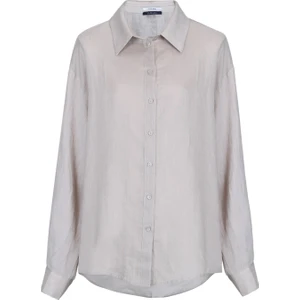 Barrı Kadın Keten Gömlek