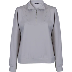 Galerıa Kadın Örme Sweatshırt Siyah