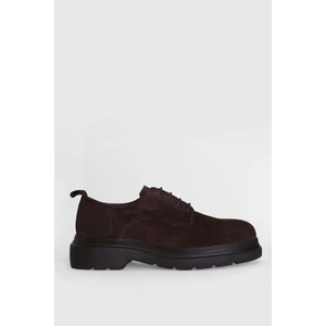 Bruce Erkek Deri Ayakkabı Kahverengi