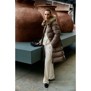 Eco Kaz Tüyü Kadın Mont