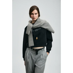 Beggy Kadın Örme Sweatshırt