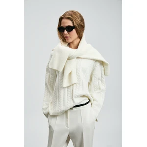 Mıra Kadın Kazak Krem